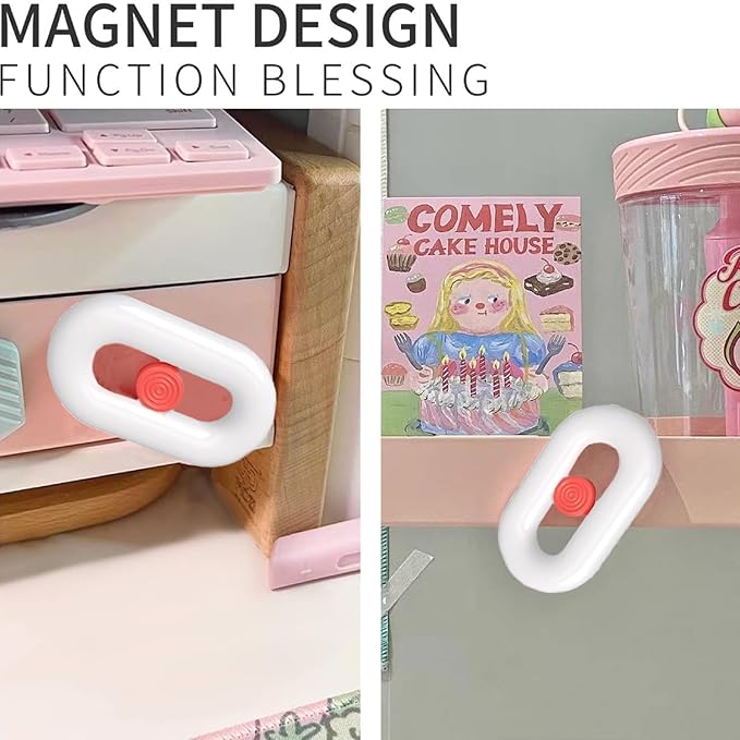 Ceramic Box Cutter, Box Cutter Retractable, Pink, Mini, keychain, Safety, Cute, Magnetic Package Opener, Box Opener Cutter for Daily Online Shopping/Kitchen/Office/Baby Beauty Gift Unpacking