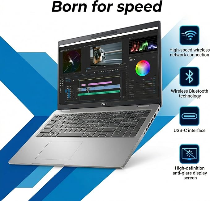 Dell 5520 Latitude Laptop 15.6" FHD Touch Screen (1920 x 1080) Notebook, 11th Gen Intel Core i5-1145G7, 16GB RAM, 512G M.2-NVMe, Thunderbolt, HDMI, Type-C, Webcam, Windows 11 Pro (Renewed)