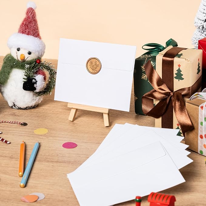 Ohuhu A2 Printable White Self-Seal Envelopes 500-Pack | Bulk A2 4-3/8" x 5-3/4" Envelopes for 4.25x5.5 Cards RSVP Christmas Cards Wedding Invitations Photo Baby Shower