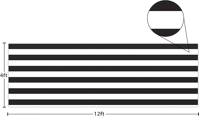 Teacher Created Resources Black & White Stripes Better Than Paper Bulletin Board Roll (TCR77894)