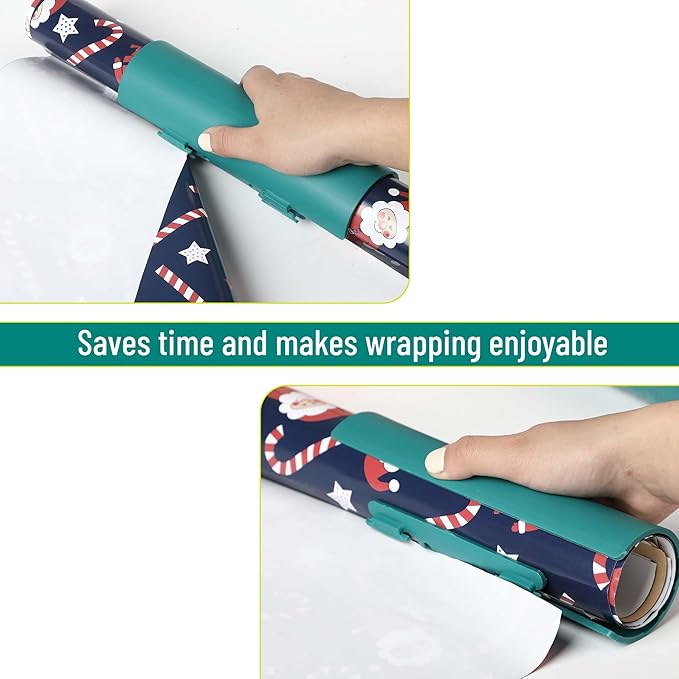 Mr. Pen- Wrapping Paper Cutter, 2 pcs, Deep Teal, Gift Wrap Cutter Tool, Easter Gift