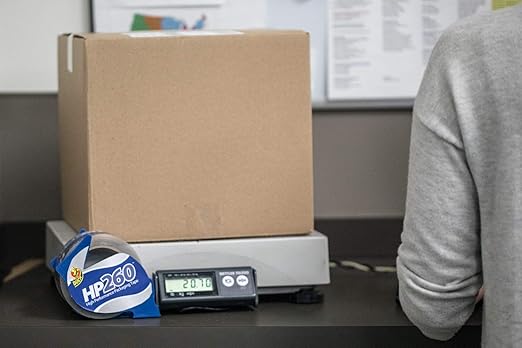 Duck High Performance Clear Packing Tape Refills - 36 Rolls of HP260 Strong Packaging Tape for Shipping, Moving, Mailing & Storage Boxes - 3" Core - 1.88 Inch x 60 Yards - Clear (1144714)