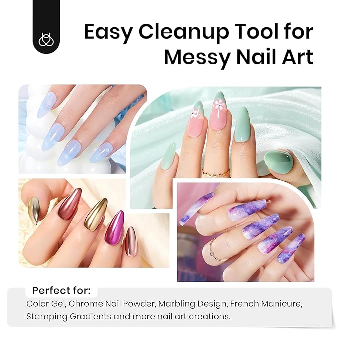 Beetles Gel Polish Liquid Latex for Nails: 15ML Simple Peel off Cuticle Guard for Nail Polish Nail Art Liquid Latex Barrier Protector Manicure Cuticle Protectors with Stick Gifts for Women