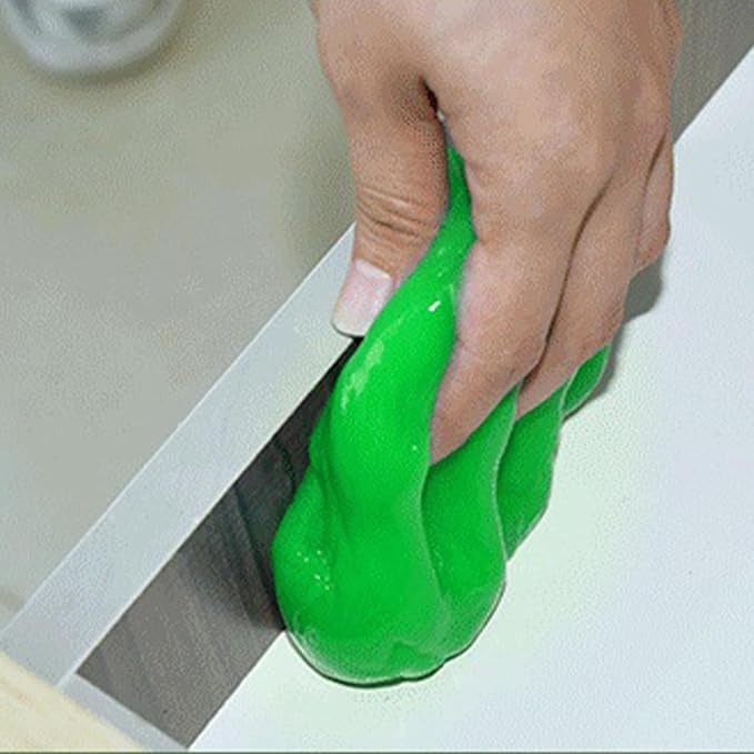 Clean Putty Portable Soft Glue Multipurpose | Car Interior Cleaner Cleaning Slime Reusable Washable Dust Cleaning Gel for Vehicle, Home, Office, Keyboard, Laptop, Air