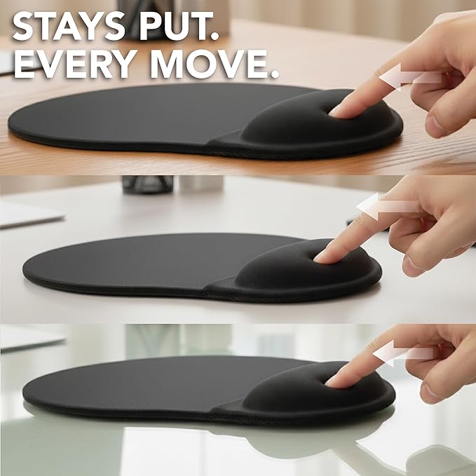 Mr. Pen- Mouse Pad with Wrist Support, Ergonomic Pad, Gel Gaming Support