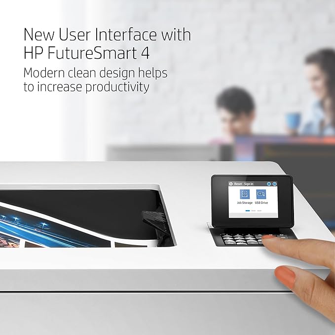 HP Color LaserJet Enterprise M751dn Printer with One-Year, Next-Business Day, Onsite Warranty (T3U44A), White