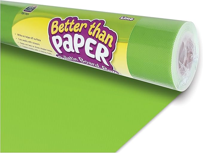 Teacher Created Resources Lime Better Than Paper Bulletin Board Roll (TCR77371)