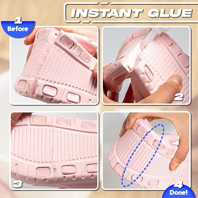 Glureo Multipurpose High-Grade Bonding Glue, All Purpose Repair Glue, 401 Instant Adhesive Super Strong Liquid Glue for Ceramic,Plastic,Wood, Metal (3PCS)