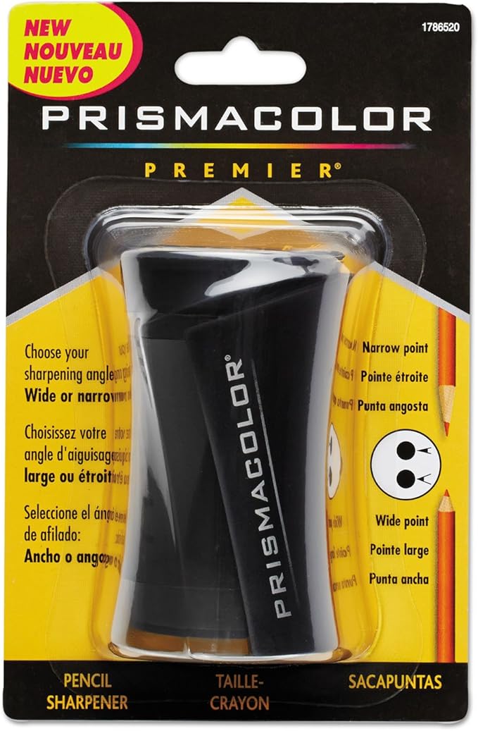 Prismacolor Premier Pencil Sharpener - Writing, Drawing, Sketching, Art Supplies