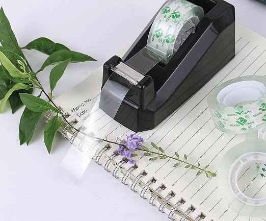 BOMEI PACK 44 Rolls Transparent Tape Refills, Office Crystal Clear Tape Refills Rolls for Dispenser, 3/4 in x 1000 in,1 inch Core, Gift Wrapping Tape for DIY, Office, School and Home