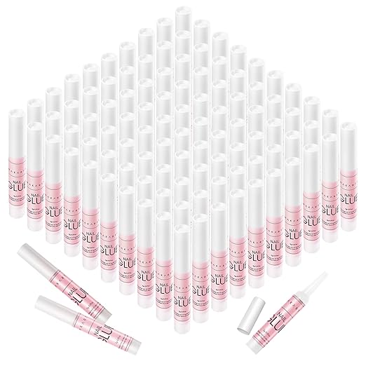 Makartt Super Strong Nail Glue for Press Ons: 100PCS Bulk Long Lasting Professional Adhesive for Fake Nail Tips,Strong, Quick Air Dry Glue 0.07oz Supplies for Salon Manicure Supplies and Home DIY Use