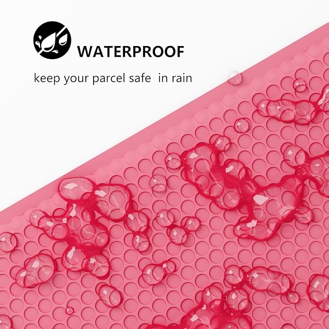 8.5 x 11 Inch Bubble Mailer 40 Pack, Waterproof Padded Envelopes with Strong Self-Seal Adhesive, Cushioning Shipping Bags with Bright Color for Small Business - Pink