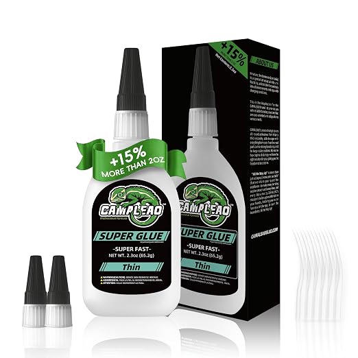 Thin Super Glue Liquid Kit 2.3 oz, All Purpose Clear Superglue for Plastic Ceramic Metal Wood Glass Shoe Leather Rubber, Instant Cyanoacrylate Adhesive for Home Repair Hobby Model Pottery DIY Craft