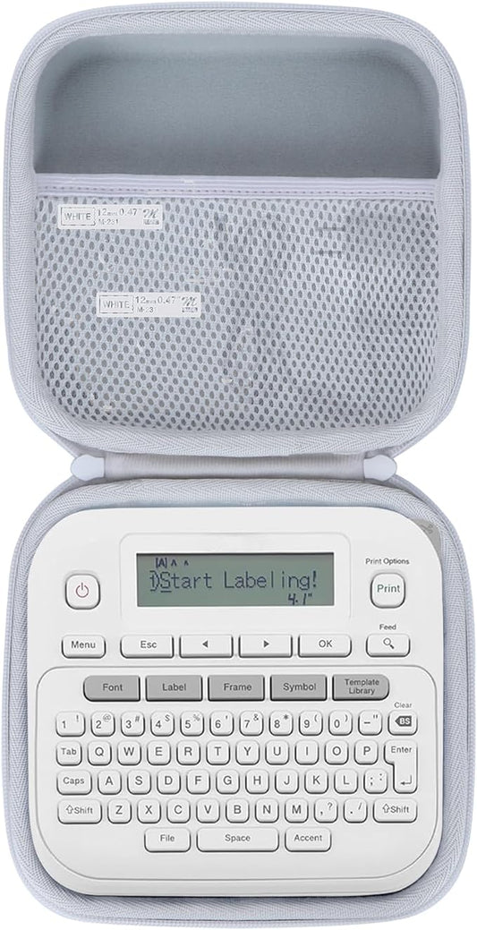 Storage Case Compatible with Brother P-Touch PTD220 / PTD210 Home Office Everyday Easy-to-Use Label Maker and Label Tapes