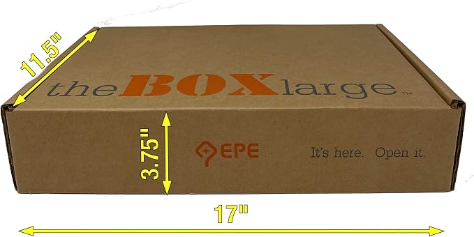 EPE Universal Laptop Shipping Box I Eco-Friendly I Fits Most Laptop Sizes I Secure Packaging Solution | theBOXlarge V2 (10 Pack)