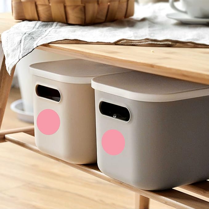 PARLAIM 2”Color Coding Labels Stickers,500 per Roll Round Permanent Adhesive Circle Dot Stickers for Inventory Office Home