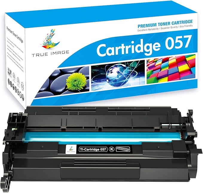 057 057H Black Toner Cartridge Replacement for Canon 057 057H CRG-057 for ImageCLASS MF445dw MF448dw LBP226dw LBP227dw MF449dw MF445 MF440 MF450 LBP220 LBP230 Laser Printer Ink (Black, 1-Pack)