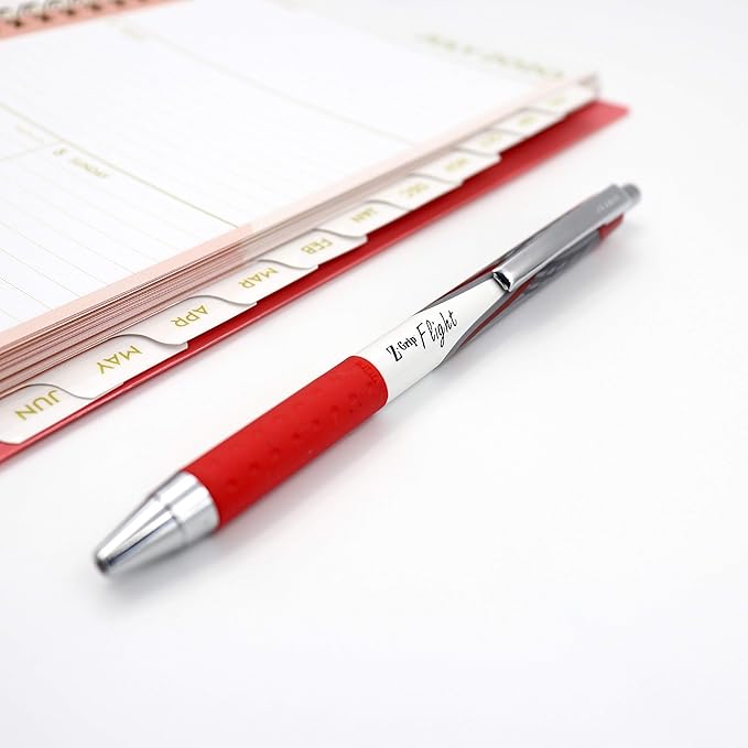 Zebra Pen Z-Grip Flight Retractable Ballpoint Pen, Bold Point 1.2mm, Red Ink, School Supplies, Teacher Supplies, and Office Supplies, Smooth Writing, Quick-Drying, 12-Pack (21930)