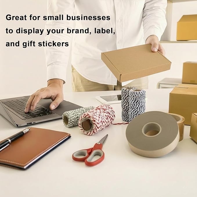 MEBRUDY 7x5x1 Inches Shipping Boxes Pack of 100, Small Corrugated Cardboard Box for Mailing Mailer Packing, Brown