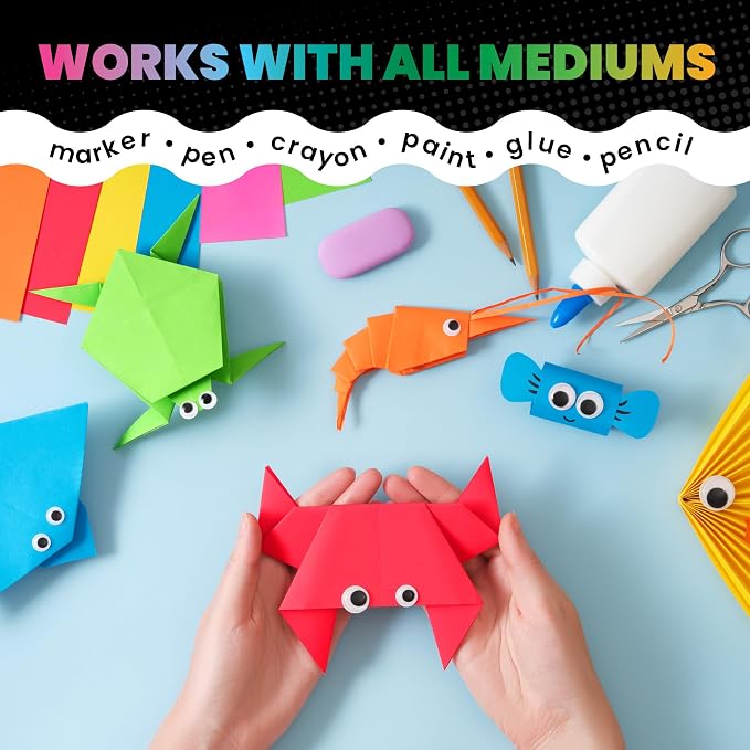 Hygloss Light Blue Colored Paper - 24 lb, 89 gsm, Acid-Free, Fade-Resistant, 11x17-Inch Ledger Size Color Copy Paper, 90 Sheets