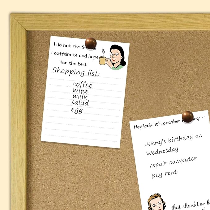 Fancy Land Funny Notepads for Women Sarcastic Work Notepad Novelty Memo Pad To Do List for Adults Coworkers Colleague Office Supplies 4Pcs