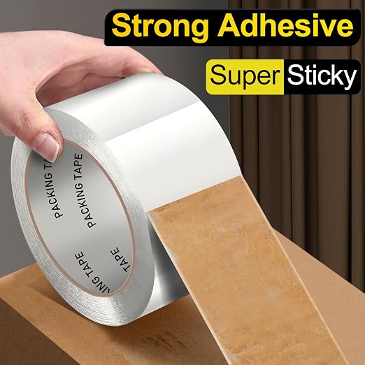 Clear Packing Tape, Heavy Duty Packaging Tape Refills 24 Rolls, 2 inch x 65 Yards, Shipping Tape Box Tape Mailing Tape for Shipping Packaging Moving Sealing and Storage