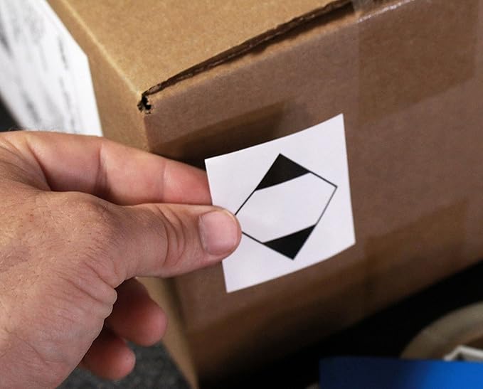 Hybsk 2x2 Inch ORM-D Shipping Labels Diamond Limited Quantity of Dangerous Goods Stickers for Warehouse Handling Transport Shipping Stickers Total 300 Labels Per Roll (2x2 inch)