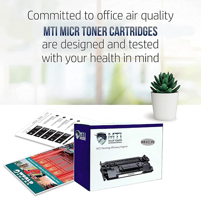 MICR Toner International 141A W1410A MICR Toner Extra High Yield Compatible Replacement for HP LaserJet Pro M110w MFP M139w M140w Check Printer Cartridge with Chip