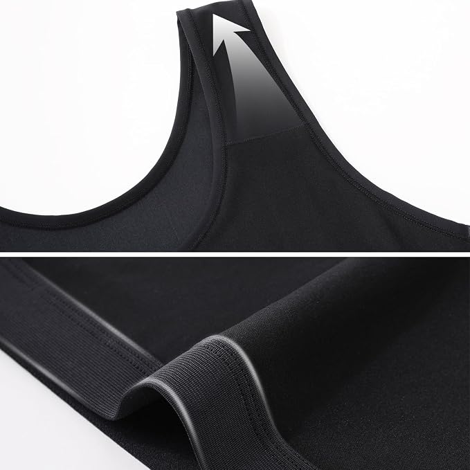 GCTBL Chest Binder for Transgender Half FTM Binder Trans Breathable Compression Bra