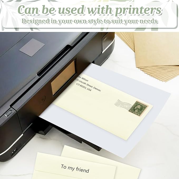 200 Pcs #10 Business Envelopes, Self Seal Standard Envelopes, Windowless Business Mailing Envelopes for Office, Checks, Letters, Invoices, Statements, Wedding, Size 4-1/8 x 9-1/2 inch (Ivory)