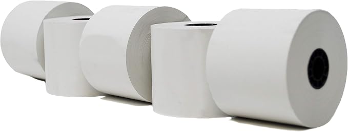 (48 Gsm Paper Thickness) 2 1/4 x 230ft 1-Ply Thermal Paper [50 Rolls] BPA Free Cash Register Tape Sharp 01PU, 01PU, ER-A520, ER-A530, UP-700, XE-A201, XE-A202, XE-A302 CBM262, CBM270