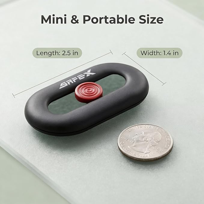 Ceramic Box Cutter Retractable Package Opener Mini Safety Magnet | Built-In Magnetic Cute Small kawaii Keychain Box Opener for women pocket Safe ceramic blade package opener for home office