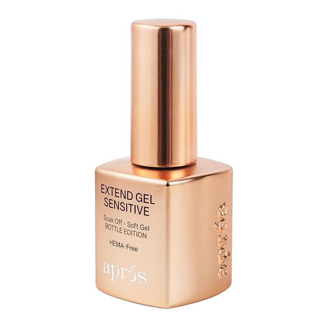 Aprés Extend Gel Sensitive - HEMA-Free Soak Off Gel-X Tips Adhesive (15 ml)
