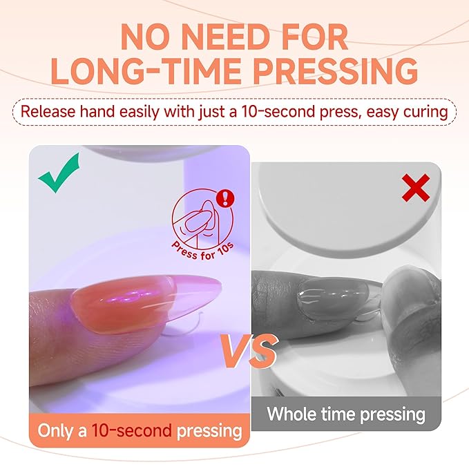 UNA GELLA Gel Nail Glue,30g U V/LED Lamp Required Super Strong Solid Nail Glue Gel 2pcs For Fake Acrylic Nails Tips Press Ons Extension Soak Off DIY Salon