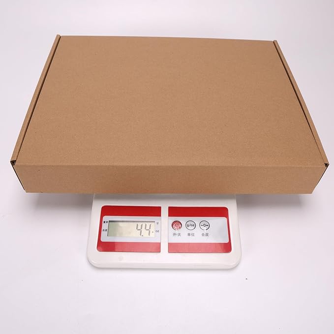 13x10x2 inch Shipping Boxes Set of 6 Brown, Inner Size 12.6x9.6x1.6 inch Cardboard Box Mailers for Small Business Packaging Mailing or Gift Wrapping Giving