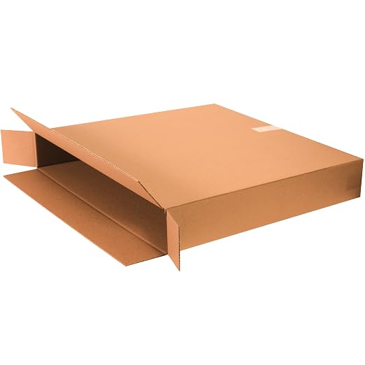 Tape Logic TL46830FPFOL FOL Flat Panel TV Boxes, 46 x 8 x 30", Kraft (Pack of 5)
