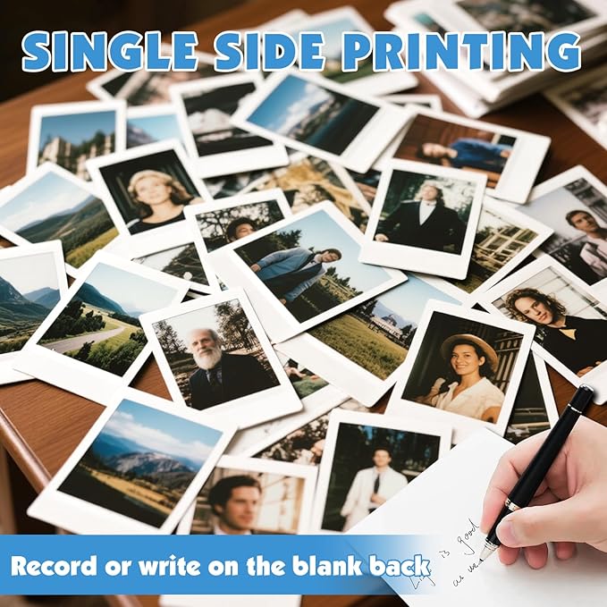 150 Sheets Glossy Photo Paper, 4in x 6in Inkjet Photo Printer Paper, Picture Paper for Photos, Calendars, Brochures, Cards, Menus(180gsm / 48lb)