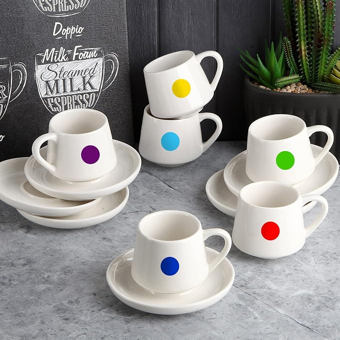 3500 Pieces Dot Stickers, 3/4 inch Color Coding Labels, 10 Color Circle Price Stickers for Office Classroom Student