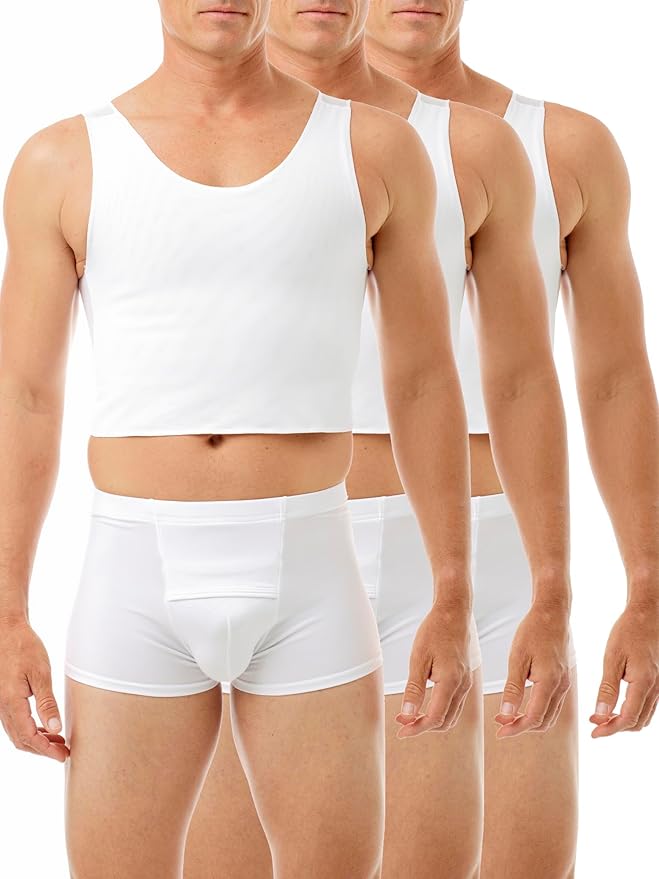 Underworks USA Econo High Power Chest Binder Top - FTM, Non-Binary, Transgender - 943