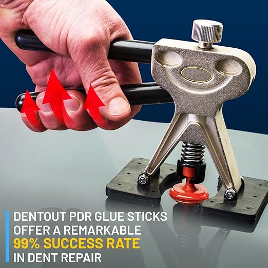 Monstrous Red PDR Glue Sticks (10 Pack) - PDR Glue for Unmatched Adhesion and Precision Dent Removal – Professional Paintless Dent Repair Glue Sticks