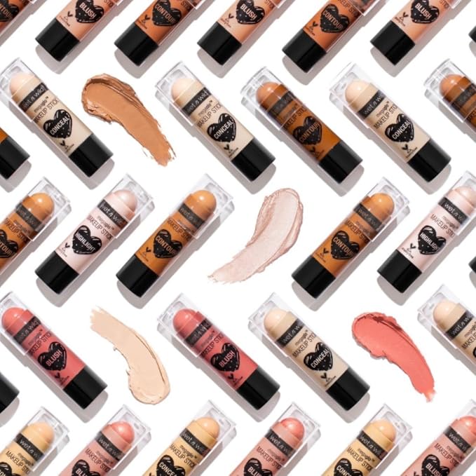 wet n wild MegaGlo Makeup Stick, Buildable Color, Versatile Use, Cruelty-Free & Vegan - Call Me Maple