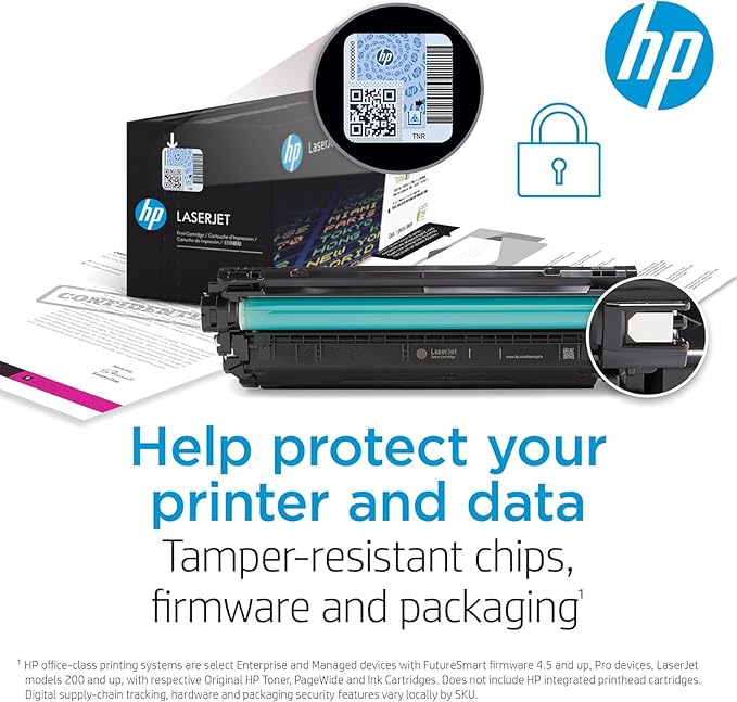 HP 218X High-Yield Toner Cartridge 4-Pack (Black, Cyan, Magenta, Yellow) | Compatible Color LaserJet Pro 3201 & MFP 3301 Series Printers | W2180XQ1 Combo Pack