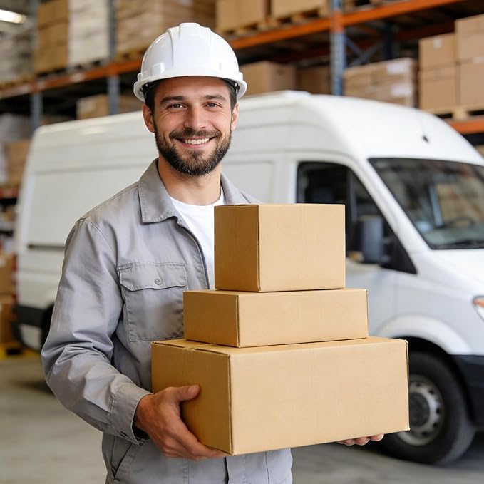 Famagic Small Shipping Boxes 10x7x5 Inch 10 Pack Brown Box Corrugated Cardboard Boxes for Packaging Small Business, Mailing Boxes for Shipping