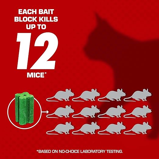 Tomcat with Bromethalin Bait Chunx Pail, Rat and Mice Control for Agricultural Use and Professional Applicators, 4.25 lbs.