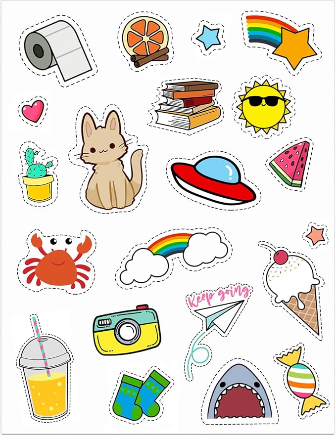 8.5" x 11" Full Sheet Label Sticker for Laser & Inkjet Printer - 1 Per Page Shipping Labels for Packages Permanent Adhesive, Full Page Shipping Labels (100 Sheets, 100 Labels)