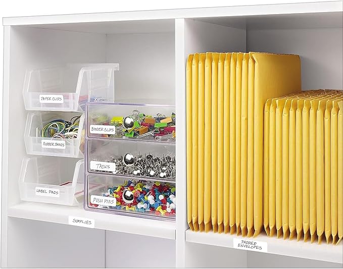 Avery Self-Adhesive Removable Labels, 0.5 x 1.75 Inches, White, 840 per Pack (05422)- Pack of 2