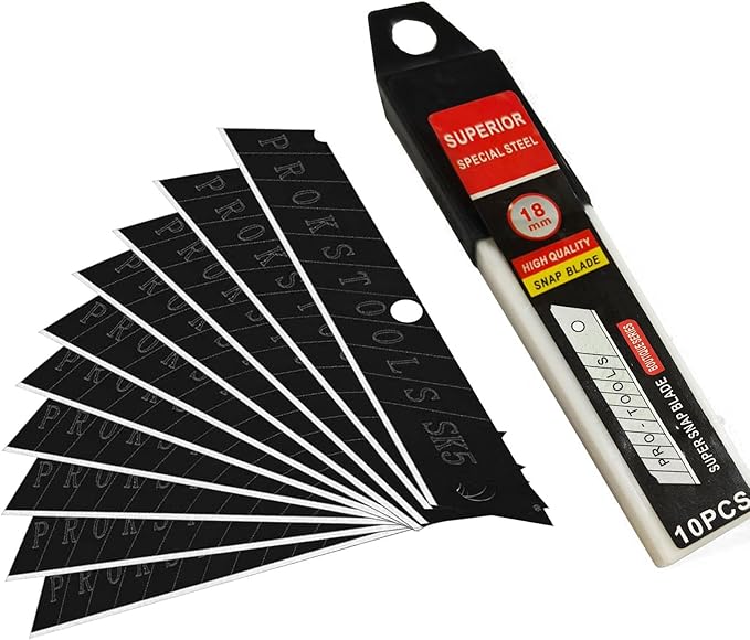 2PCS Stainless Steel Utility Knife,Multi-Functional Retractable Box Cutter with 10PCS Blades,Extended Glass Scraper,Razor Blade Scraper with Scale & Bottle Opener for Office,Home,Workshop