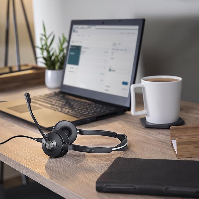Jabra Engage 65 SE (Second Edition) Wireless Single‑Ear Headset with Mic | DECT Wireless Performance, Advanced Noise-Cancelling Microphone, All-Day Battery Life, Ideal for Office and Call Center