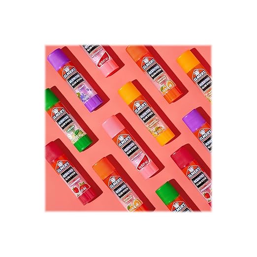 Elmer's Scented Glue Sticks, Washable, Clear, Assorted Scents, 6 Grams, 30 Count - Kids Activity, Arts & Crafts, Creative Fun, #1 Teacher Brand