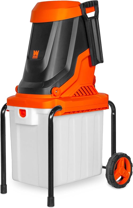 Wen 41130 Electric Wood Chipper and Shredder, 15-Amp, Black
